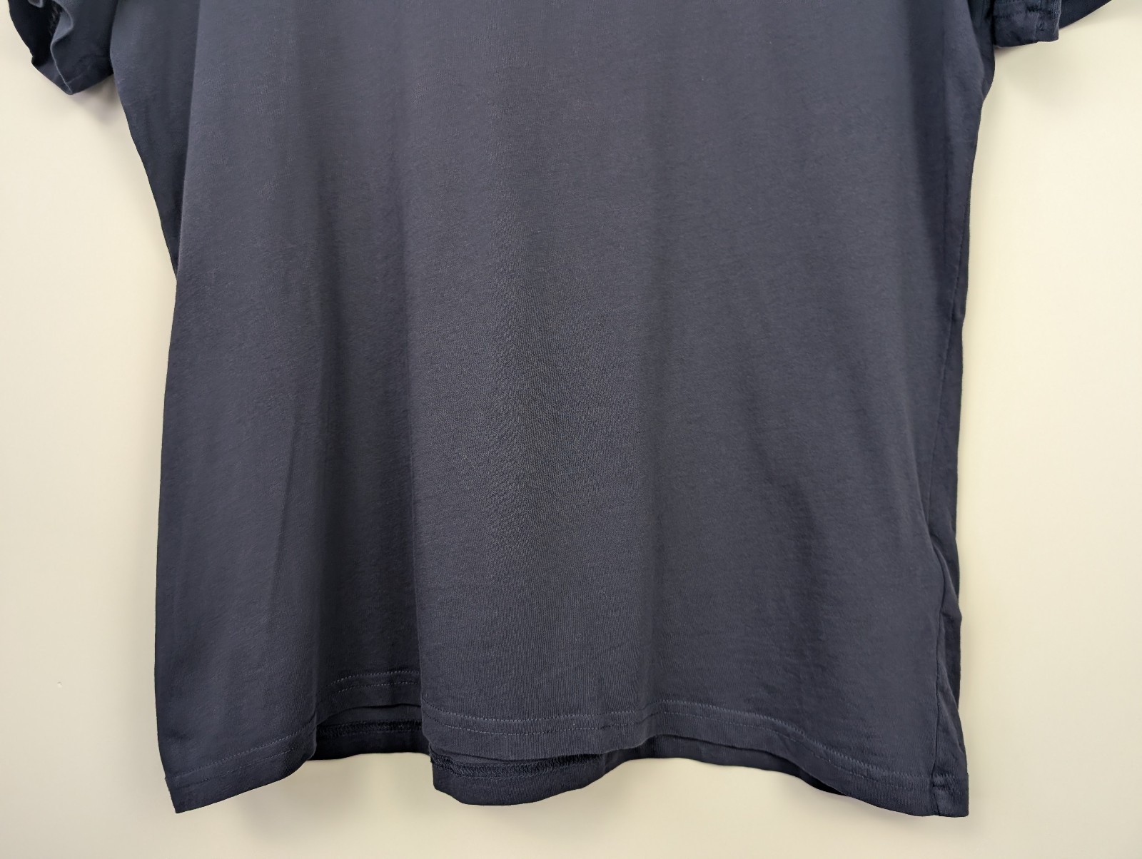 Vivienne Westwood Man T-Shirt Mens XL Blue Orb Logo Casual Short Sleeve Cotton