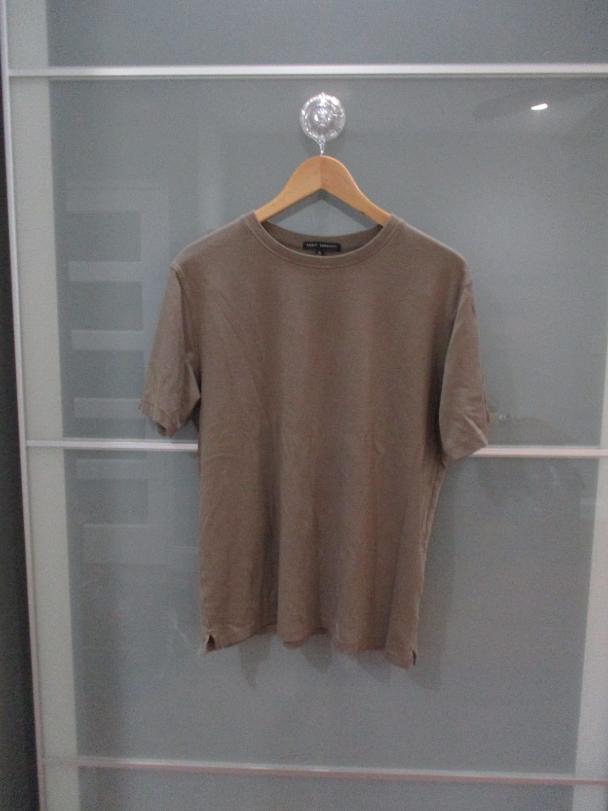 Robert Barakett The Barakett Tee 100% Pima Cotton T-Shirt Walnut Size X-Large