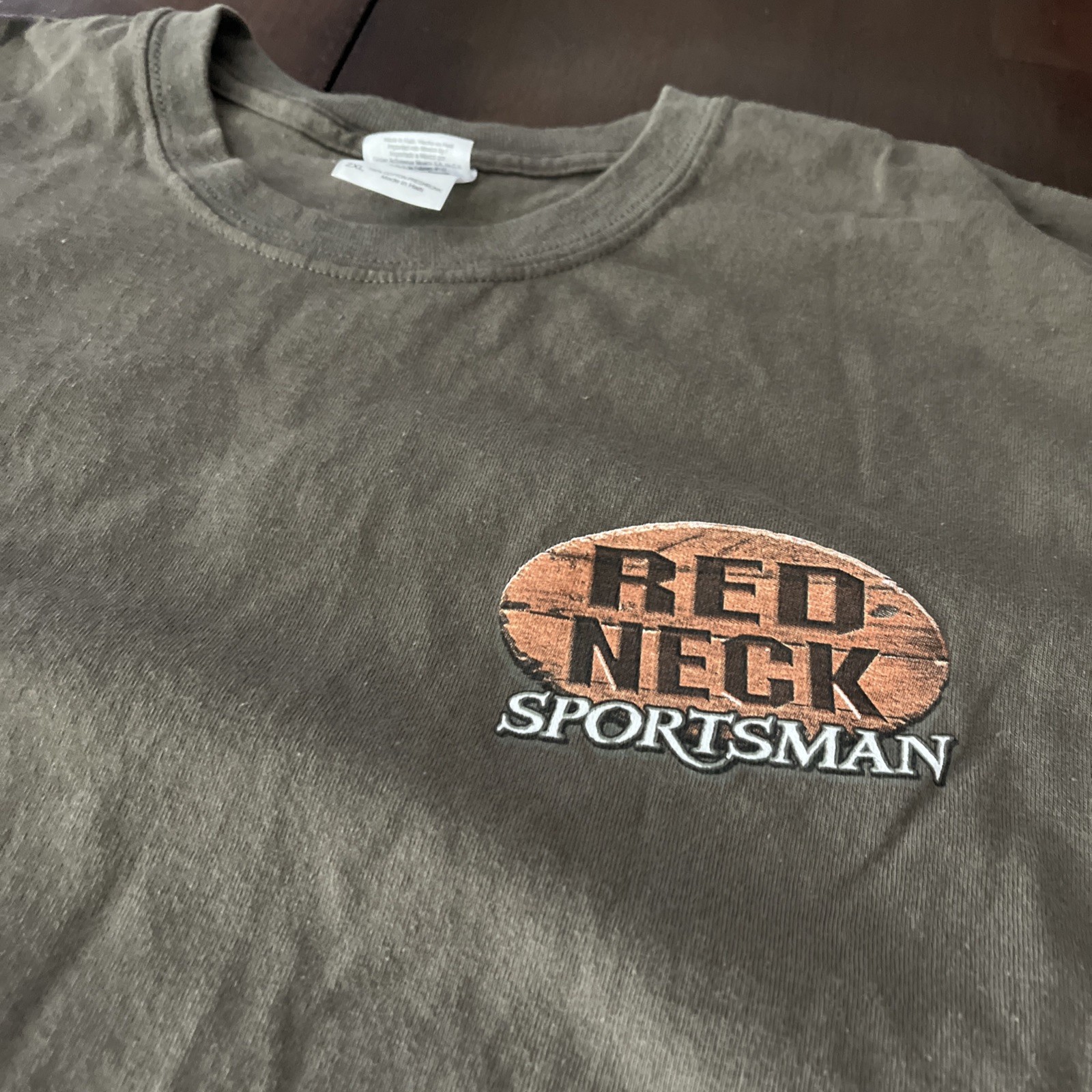 Men’s Redneck Sportsman “SHOOT OR GET OFF THE POT” Graphic T Shirt Size 2XL