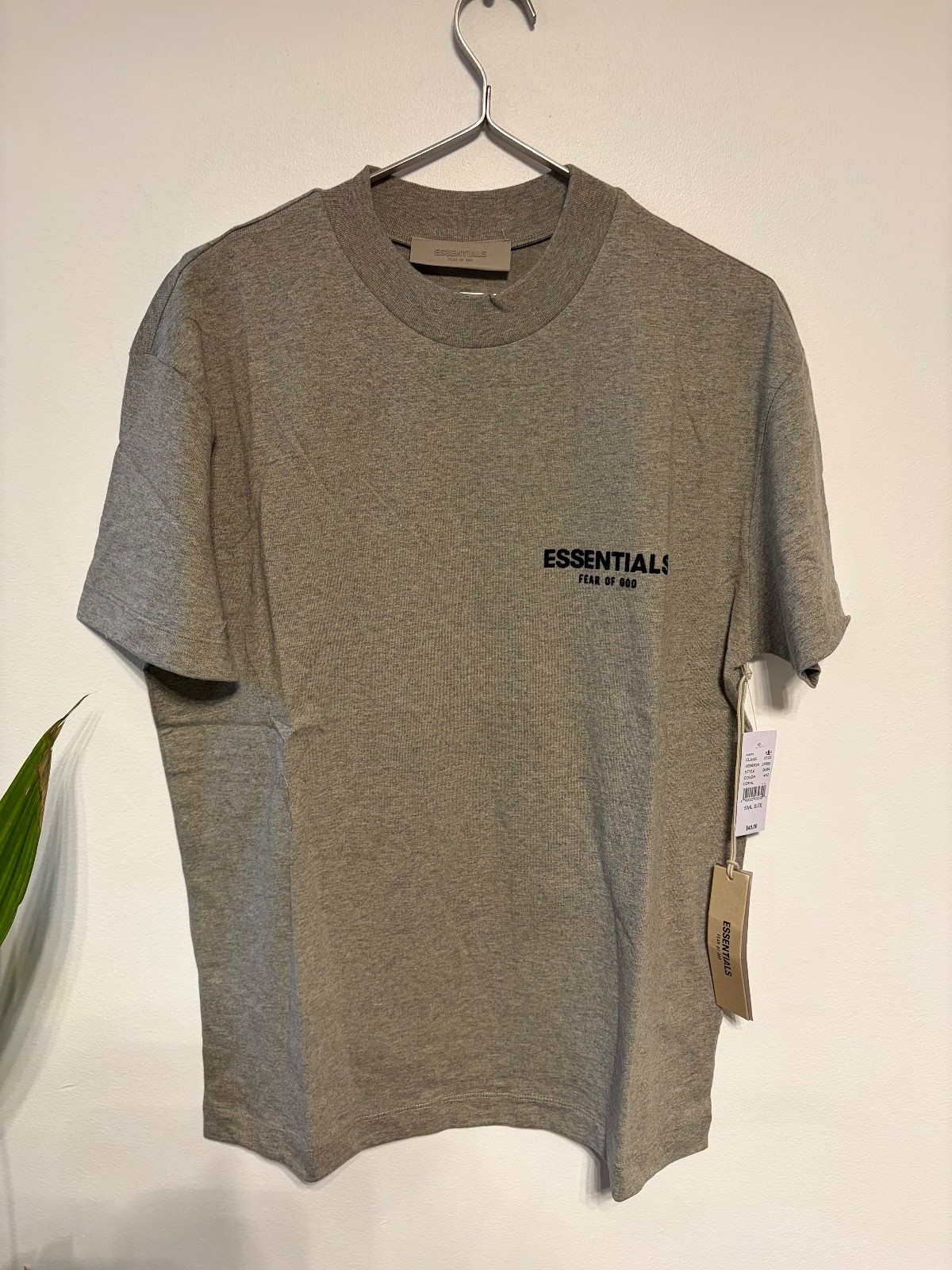 Essentials Fear of God SS22 Light Oatmeal T-Shirt New XS-XL