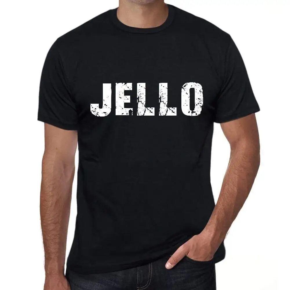 Men’s Graphic T-Shirt Jello Eco-Friendly Limited Edition Short Sleeve Tee-Shirt