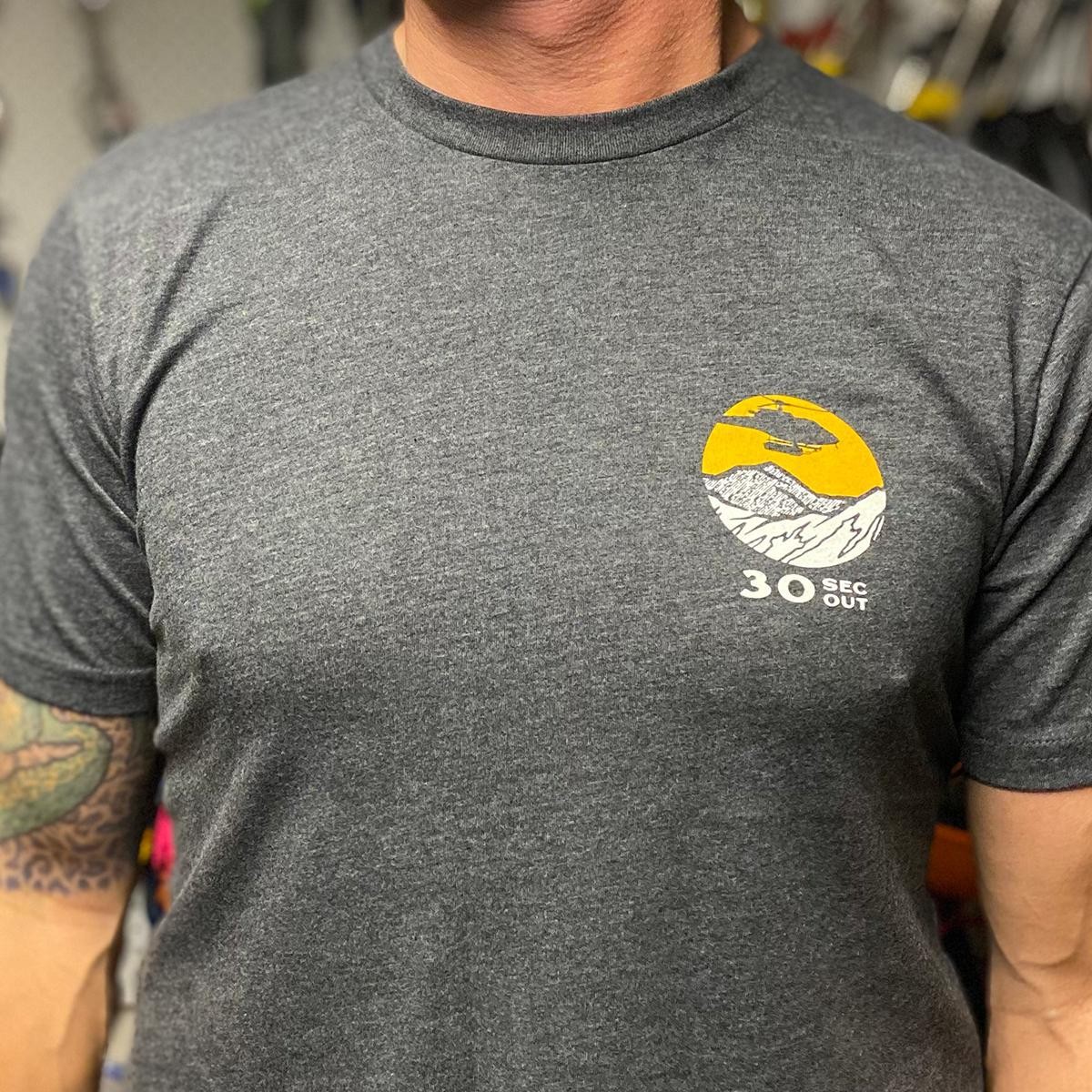 NEW Thirty Seconds Out Pursue the Unknown Mountains T-Shirt