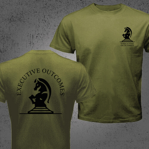 Executive Outcomes Mercenaries Angola South Africa Koevoet Army Military T-shirt