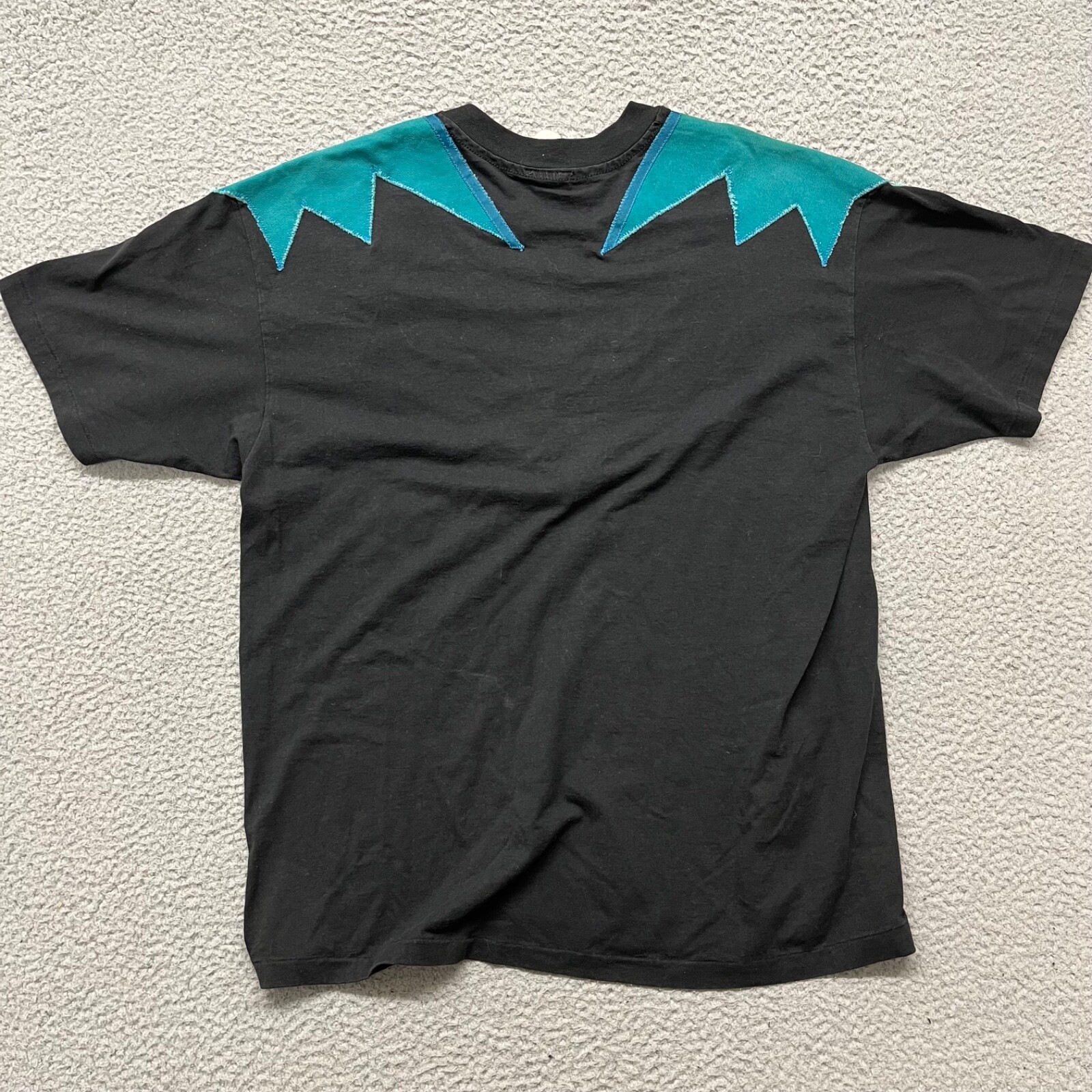 Vtg Navajo Shirt Adult XL Black Indian Indigenous Custom Beaded Southwestern