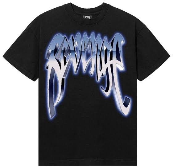 Rare Revenge Black/Blue Metallica T-Shirt Black Size Medium Juice WRLD