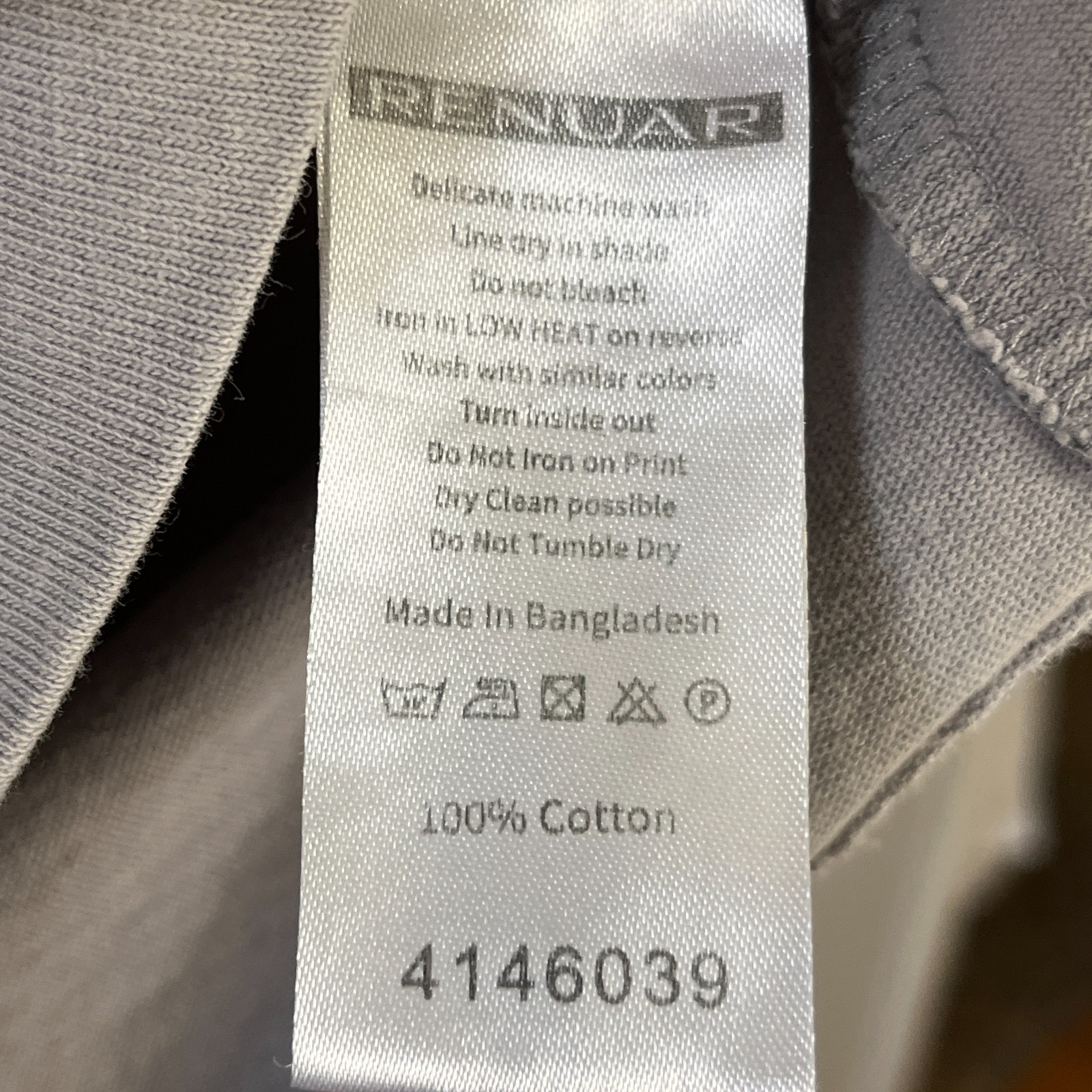 Renuar Mens T-Shirt Gray Size M Basic Oversized Dropped Shoulders Casual City