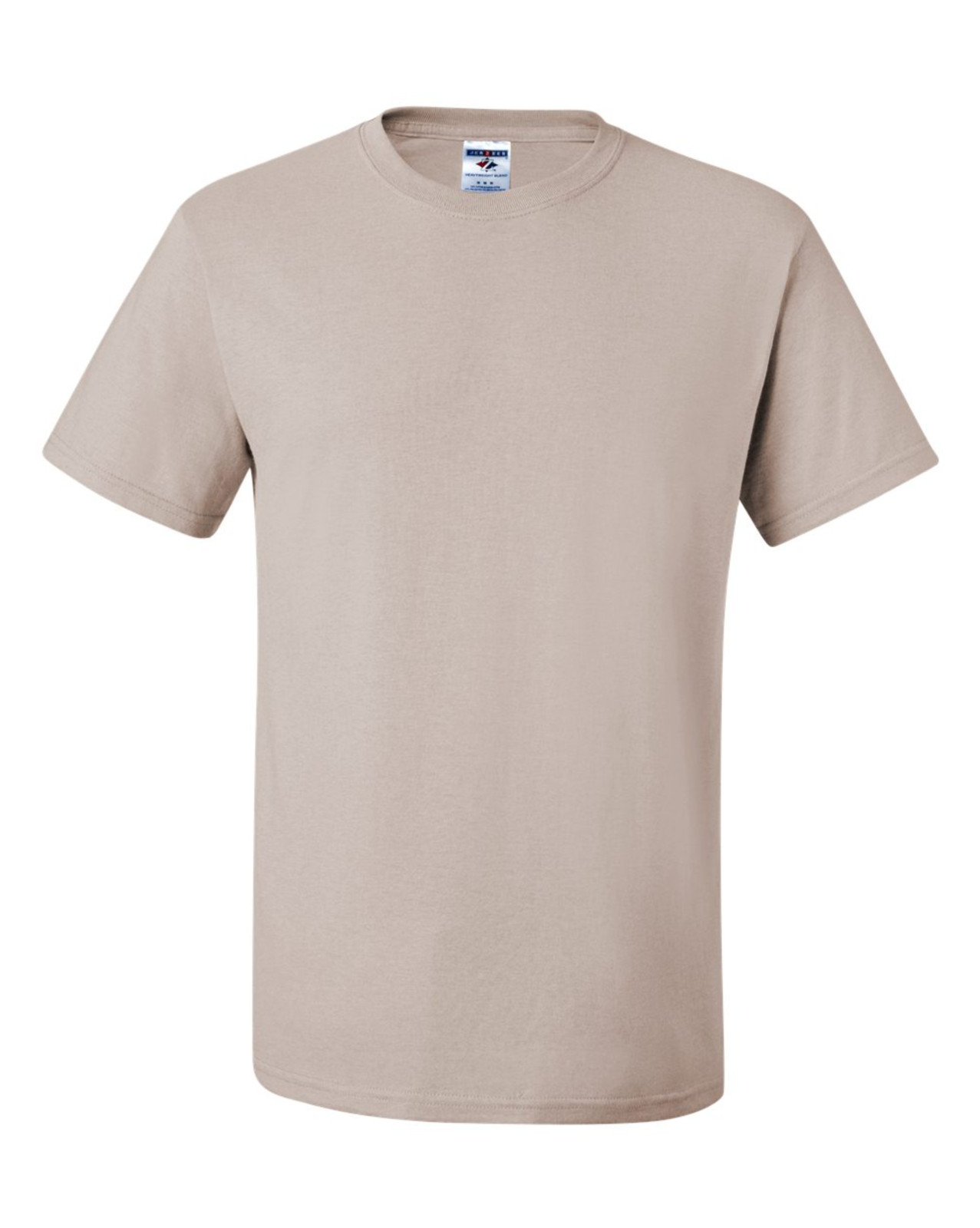 2PACK 2XL Sandstone Blank – 29MR Jerzees Dri-Power Blend T-Shirt Tee