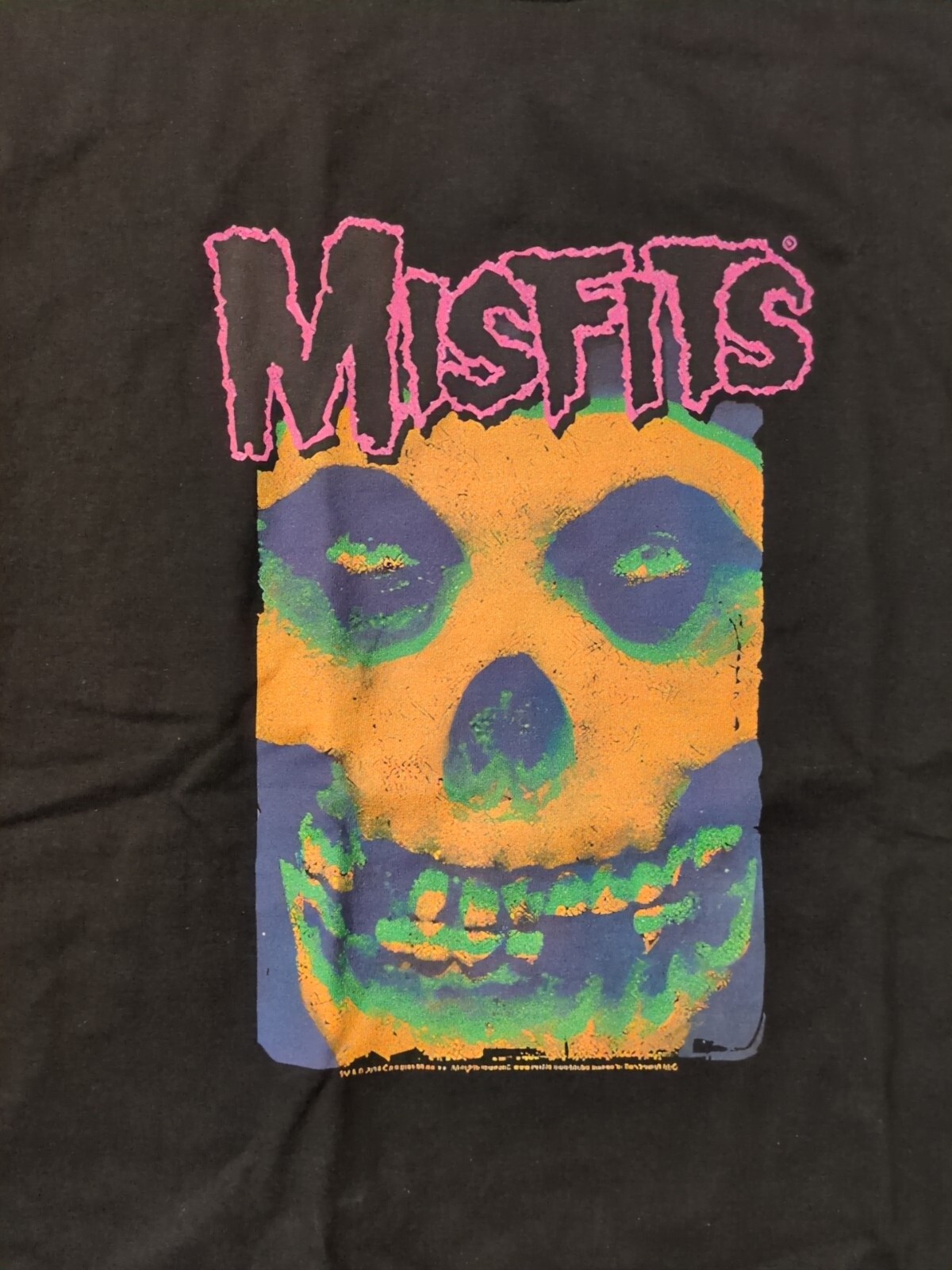 Misfits – Rare Vintage Reprint Single Stitch T-shirt Gilden Tag L Black 3 Color