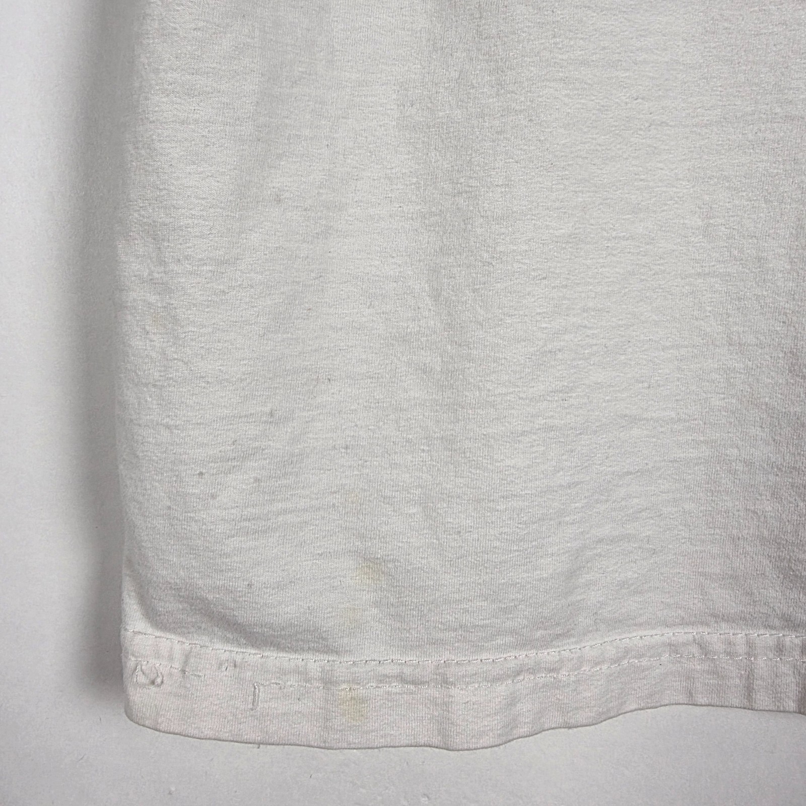 High 100% Cotton Mens Large Short Sleeve White Graphic T Shirt