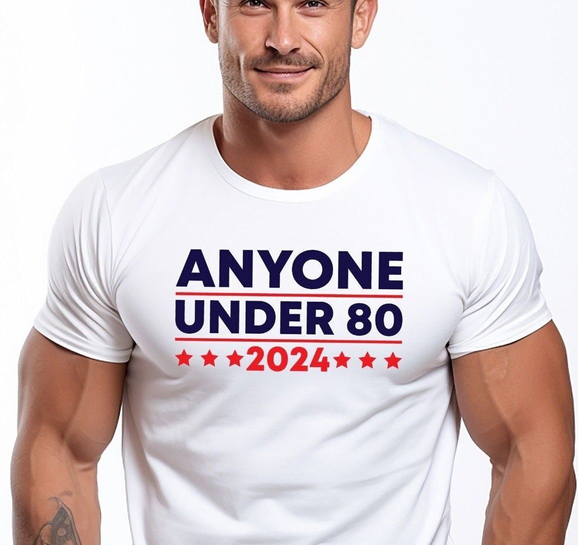 Anyone Under 80 Shirts Funny Election Political Shirts Trump 2024 Shirts