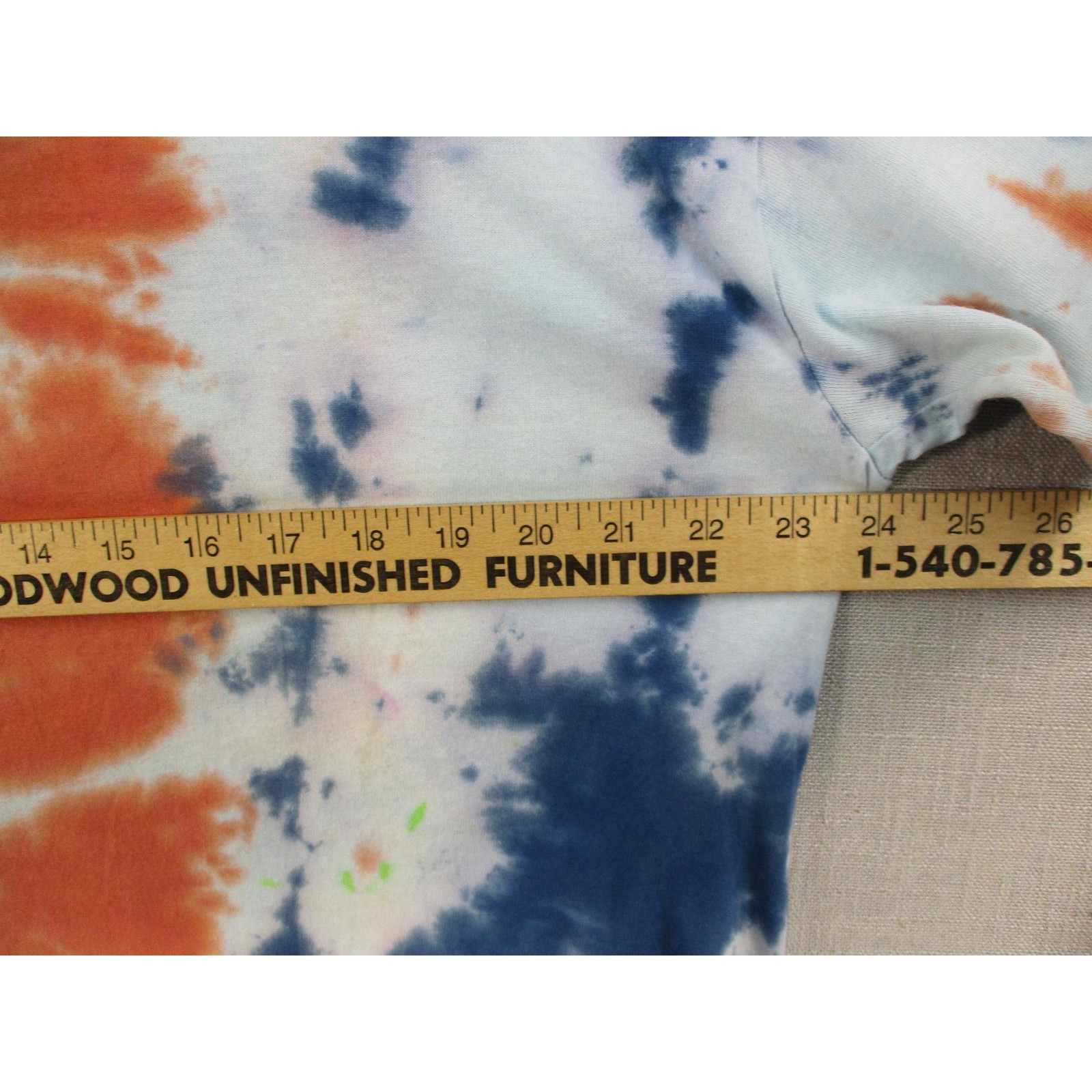 GILDAN Multi Color Psychedelic Festival Tie Dye T Shirt Mens Unisex Size XL