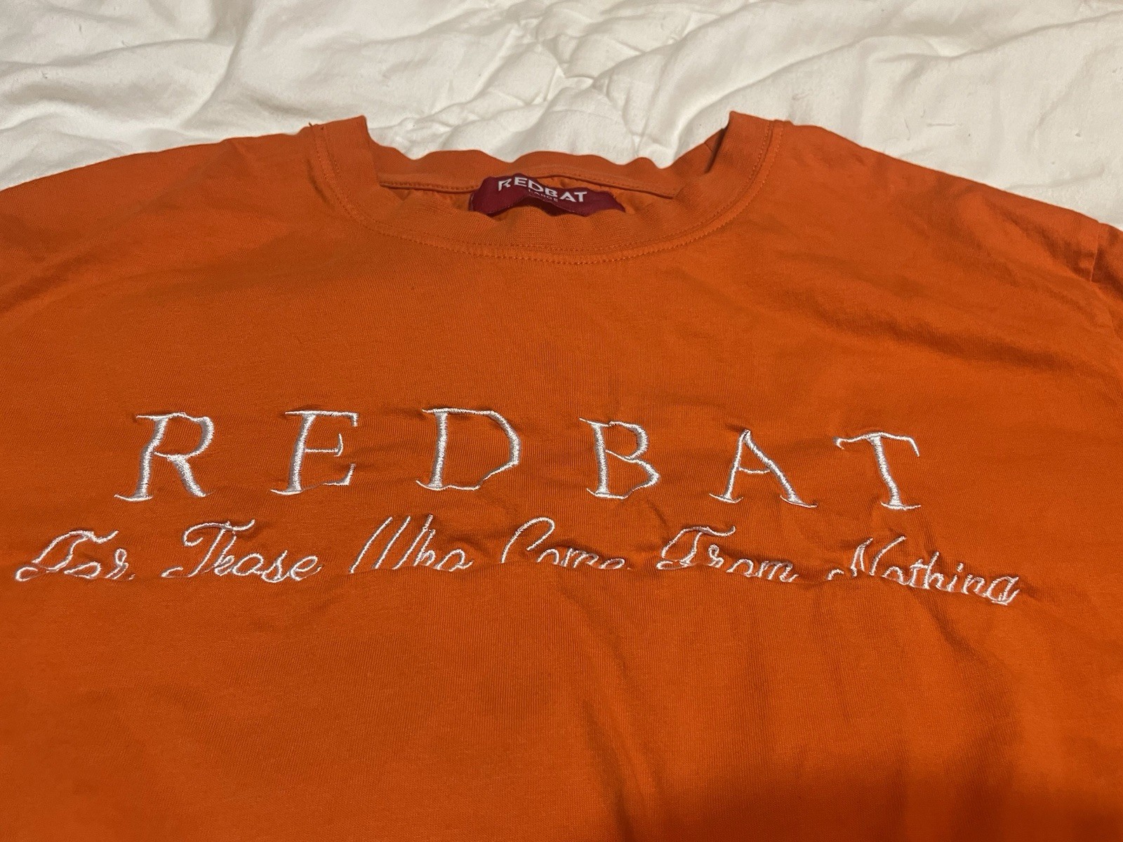 Redbat For Those Who Came From Nothing T Shirt Sz Large Embroidered Madagascar