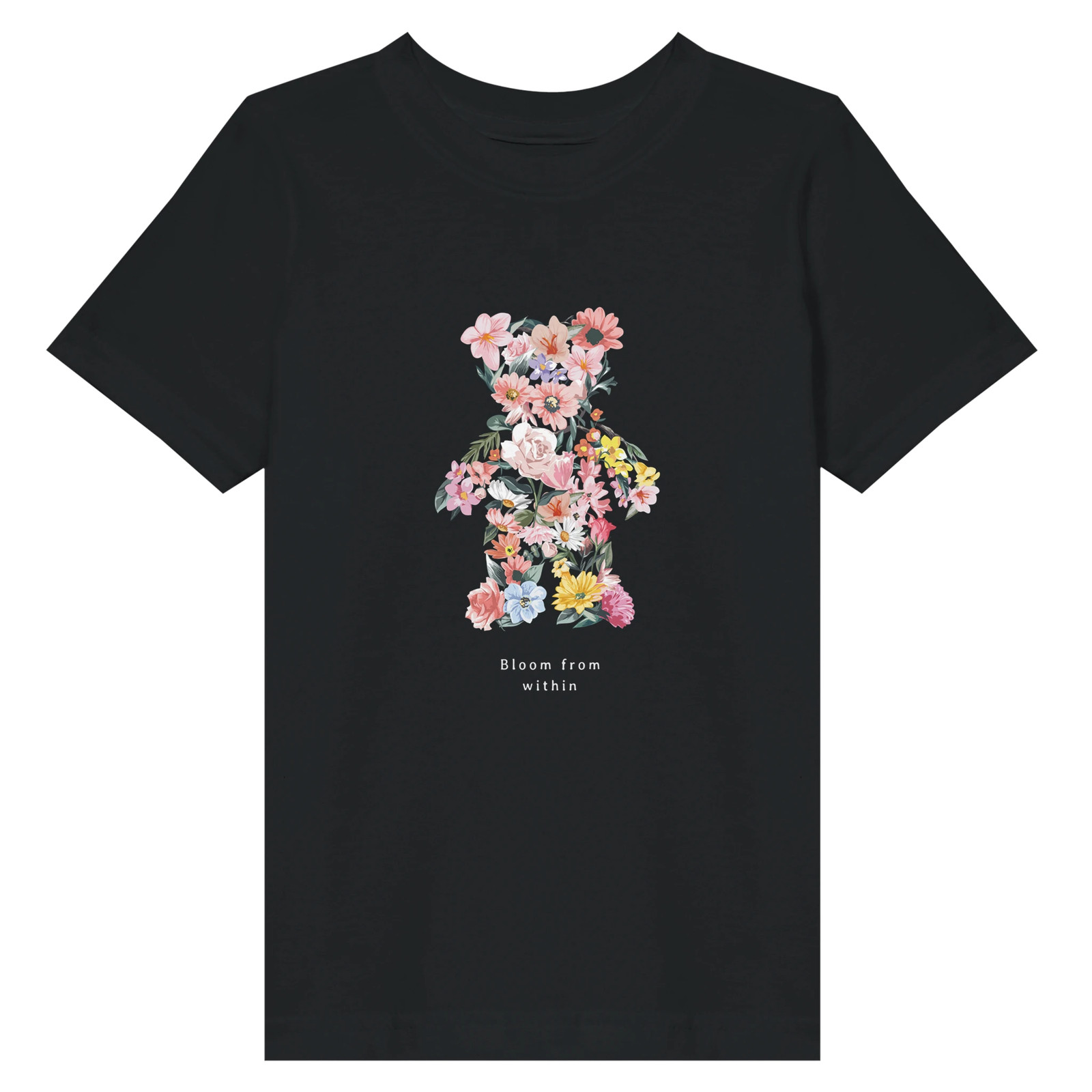 Bear Blooms Toddler Fine Jersey T-Shirt