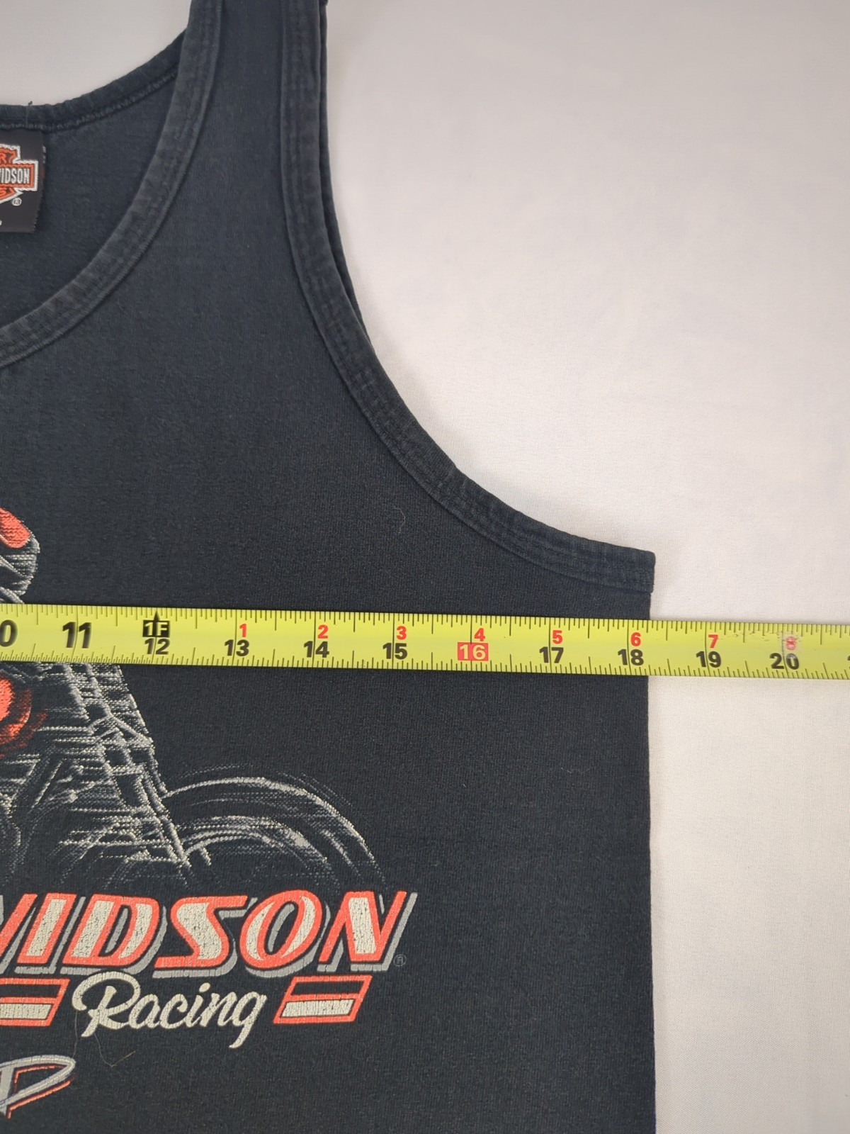 Vintage 1996 Harley-Davidson Ride Hard or Stay Home Los Angeles CA Tank M