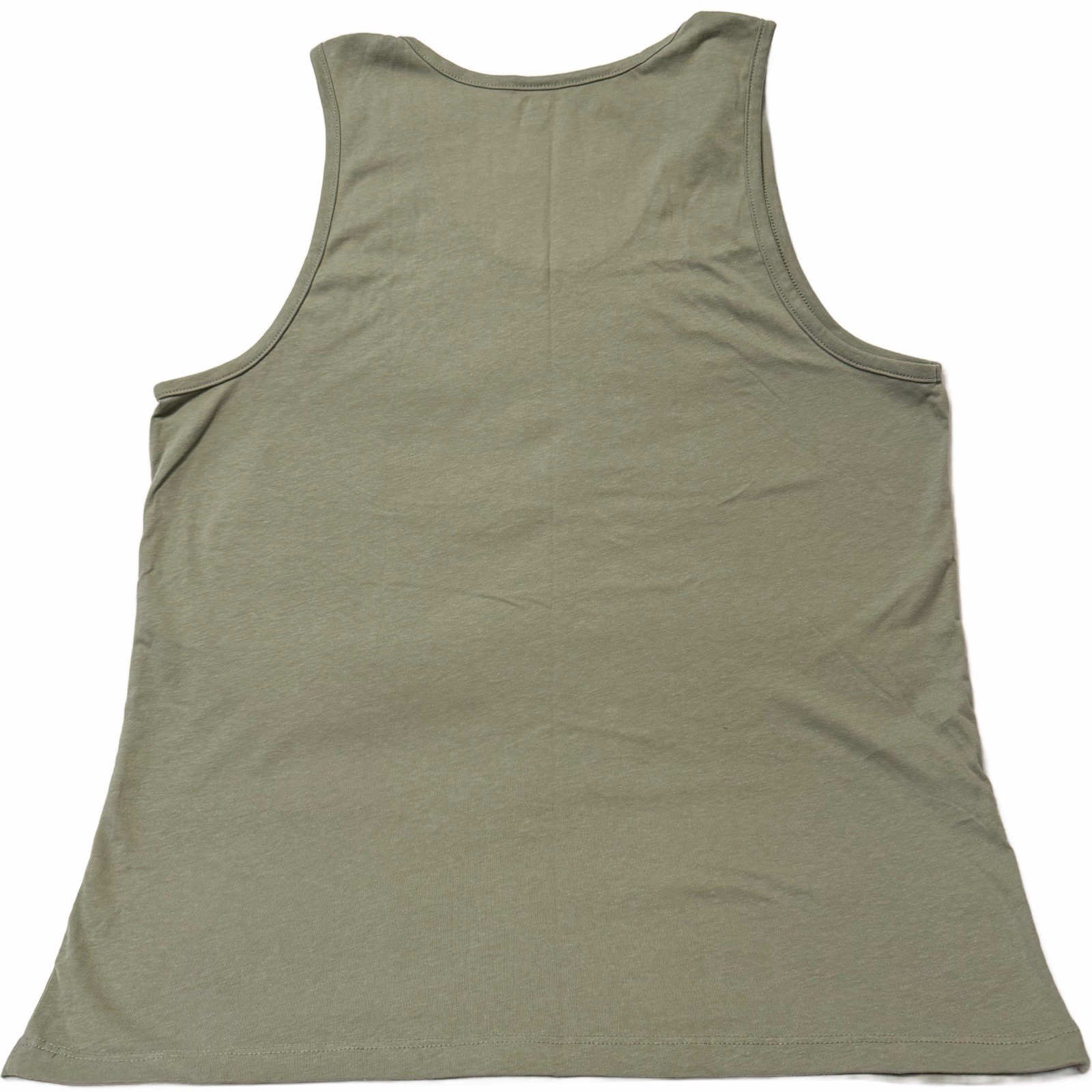 Men’s Tank Top Size Medium Scoop Neck Wide Strap Green NWT