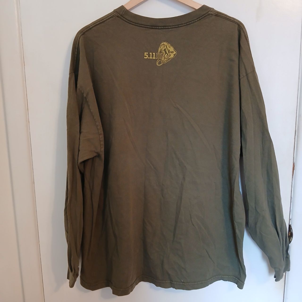 5.11 Tactical Gadsden Snake Don’t Tread on Me 2XL Long Sleeve Shirt Rattlesnake