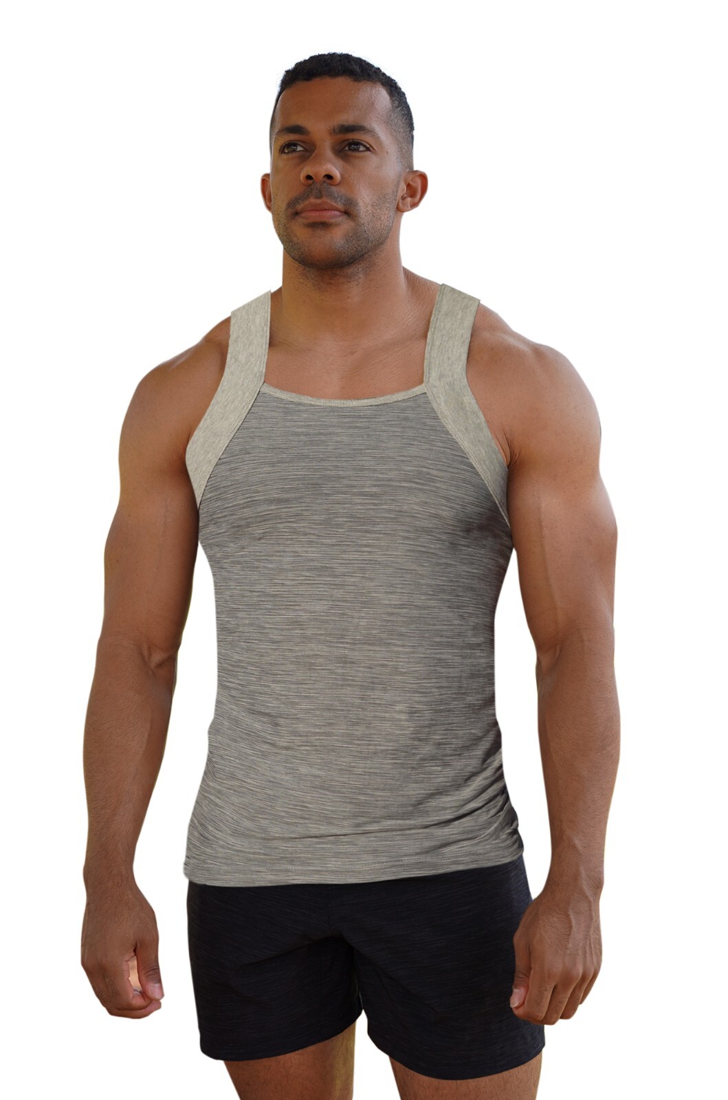 Different Touch Men’s Dry Fit Square Cut G-unit Style Tank Top A-shirts
