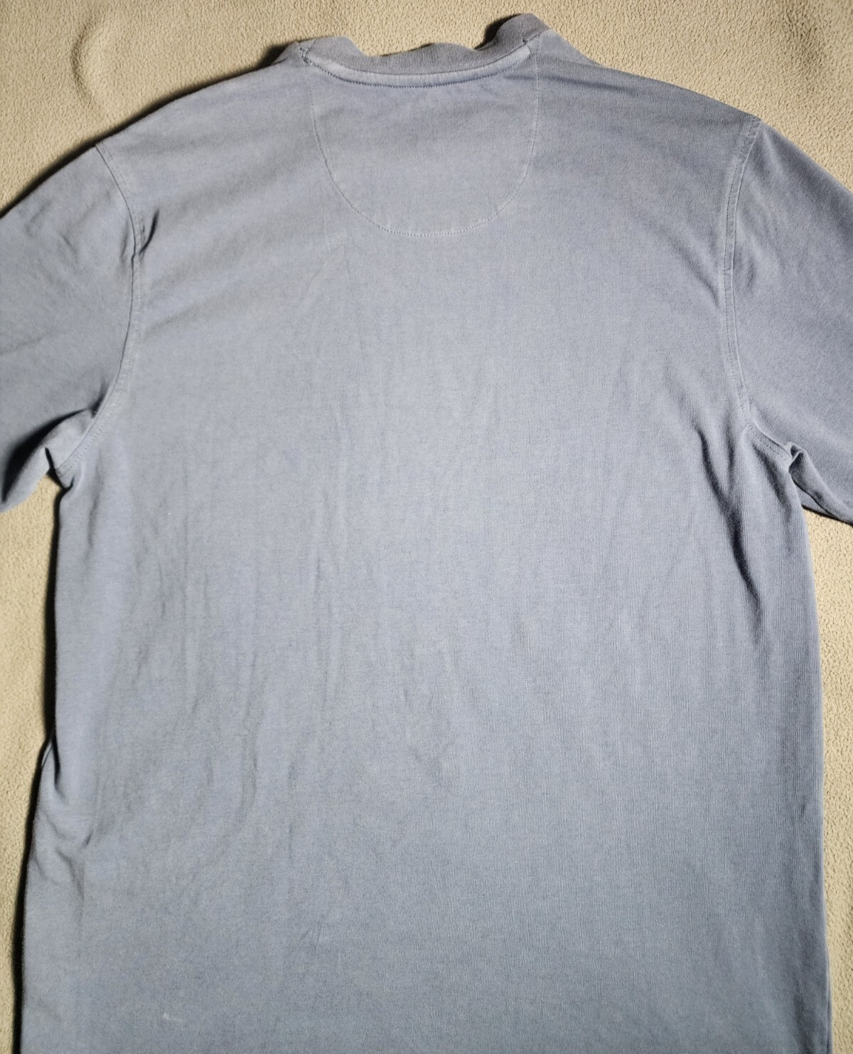 Axis LA T-Shirt Men Small Blue Short Sleeve Outdoor Round Neck Pull On