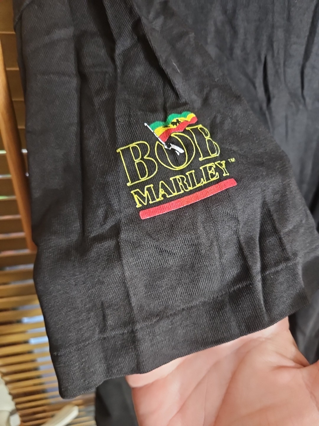 DRY ROT Vintage 90s Wild Oats Bob Marley Rap Tee T Shirt Men’s Large Band Reggae