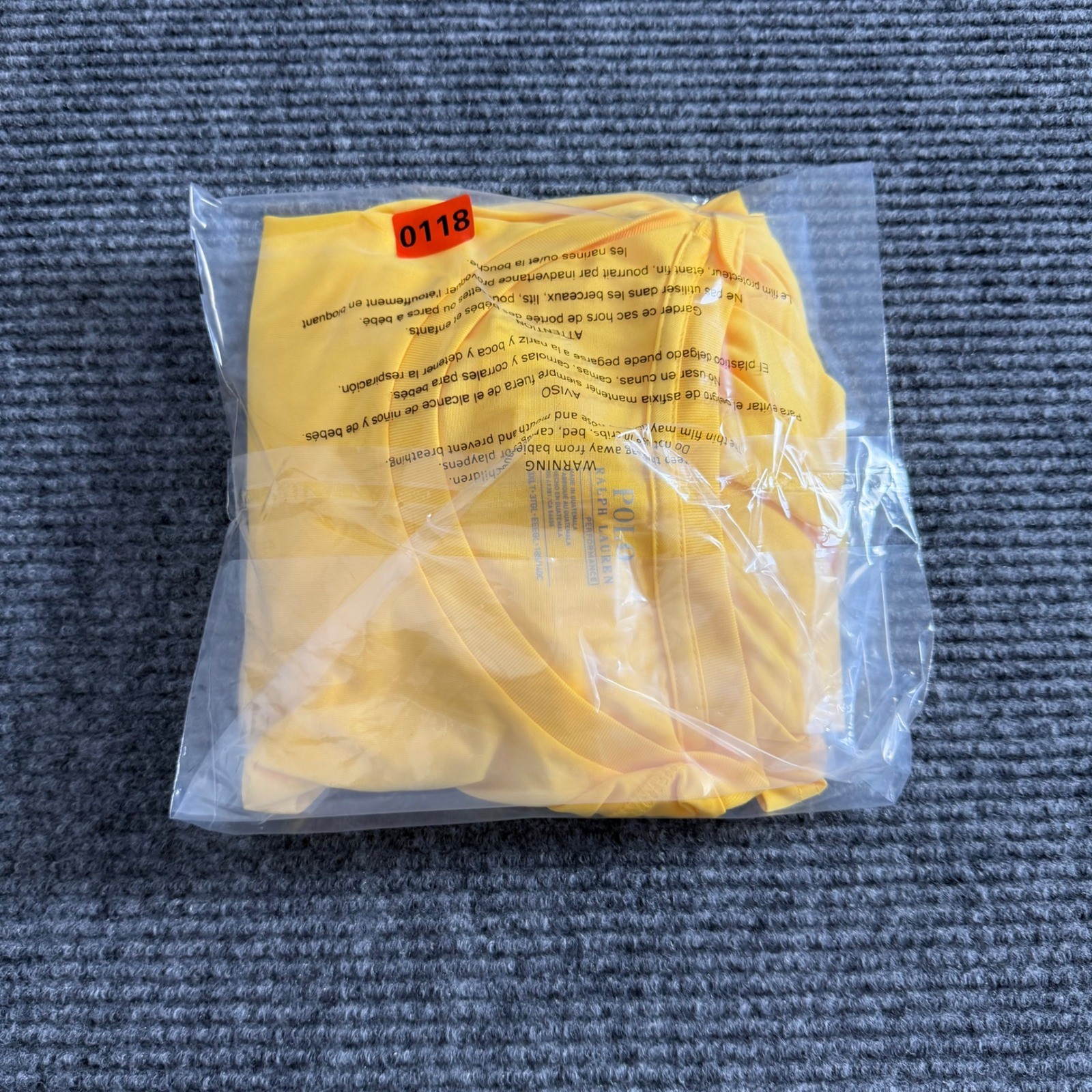 Polo Ralph Lauren Performance Mens 3XLT Yellow Short Sleeve T-Shirt Big & Tall