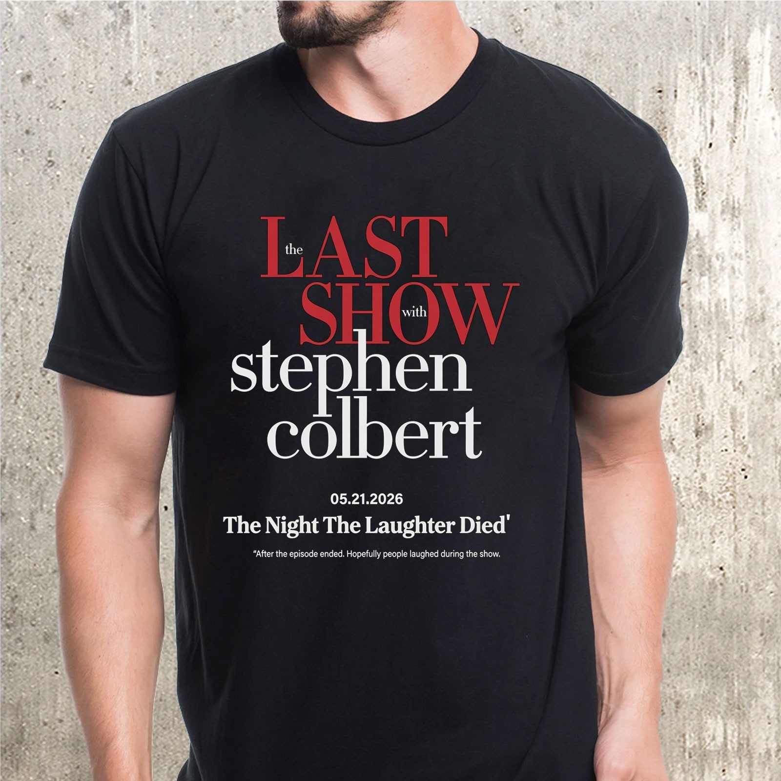 Late Night TV Show Finale 2026 Thank You Graphic T Shirt Fan Tee For Men Women