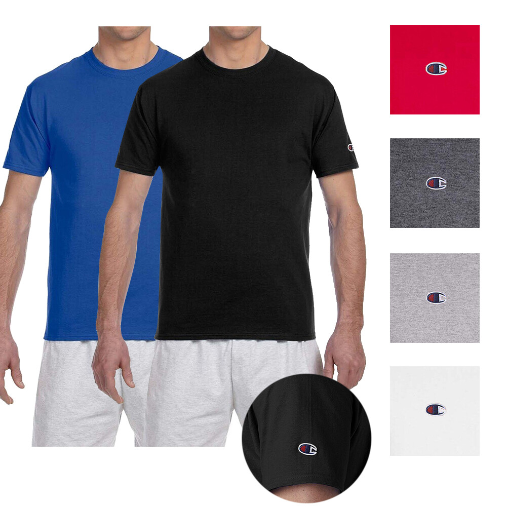 Champion Men’s T-Shirt 6.1 oz. Athletic Workout Fitness Short Sleeve Shirt T525C