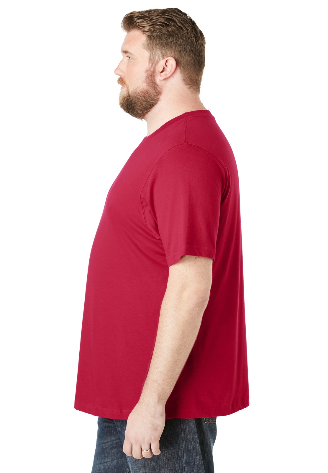 KingSize Shrink-Less Lightweight Crewneck T-Shirt