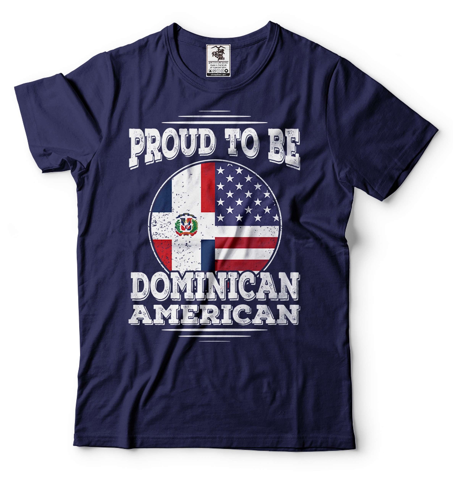 Proud To Be Dominican American Shirt Dominican Republic Patriotic Tshirt