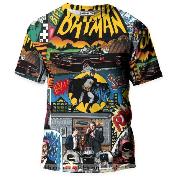 Batman 1966 Tv Series 3D T shirt
