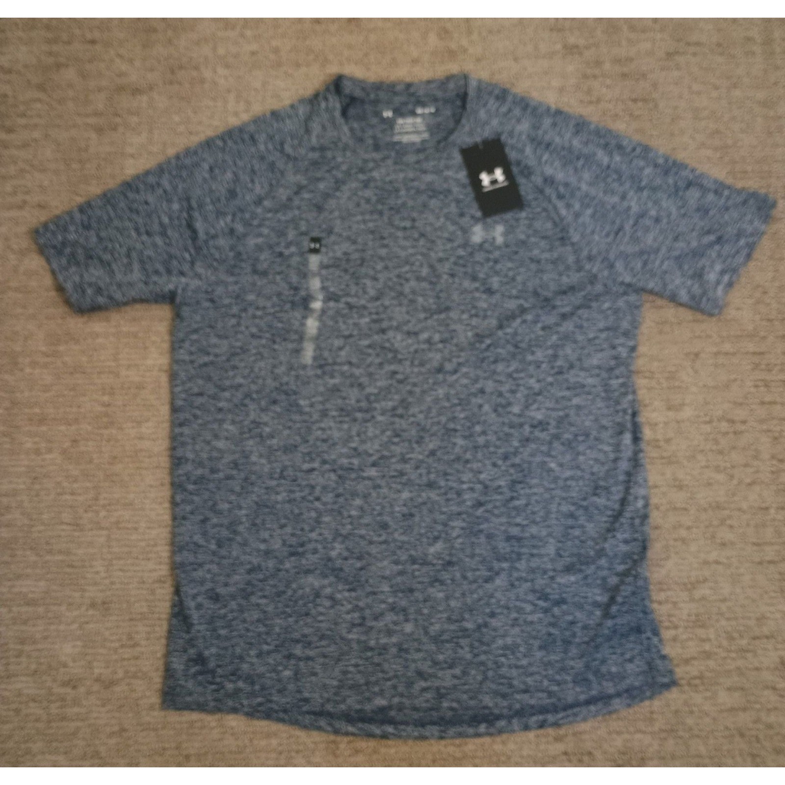 Under Armour Men’s Tech 2.0 Short-Sleeve Performance Tee, Blue Heather
