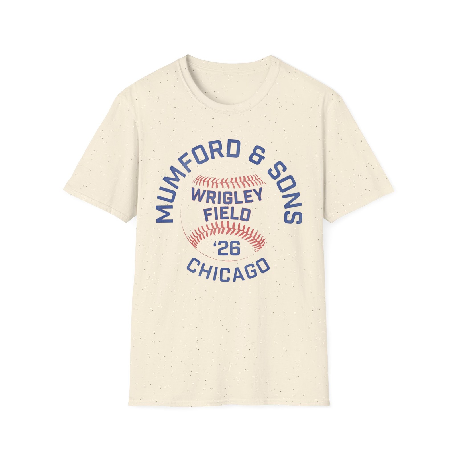 Mumford & Sons Wrigley Field Baseball T-Shirt | Chicago Music Tee