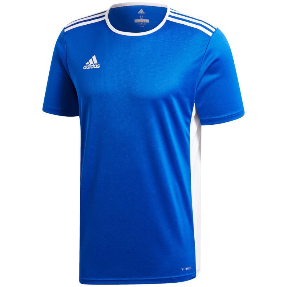 Adidas Men’s T-Shirt Climalite Aeroready Entrada 18 Crew Sports Gym Workout Top