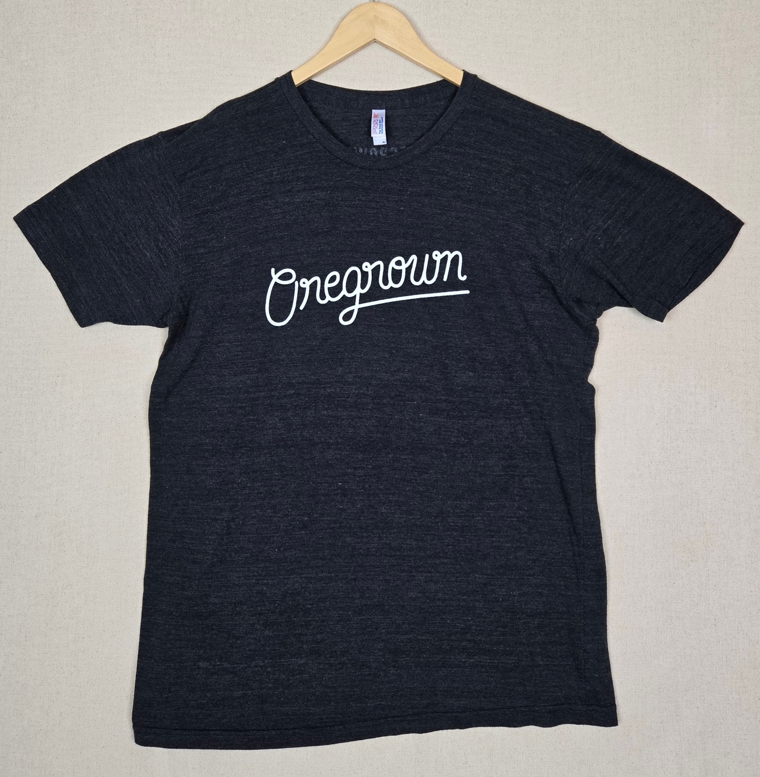 OREGROWN “Loyal to Soil” Bend, OR Mens Poly Cotton Rayon Short Sleeve T-Shirt XL