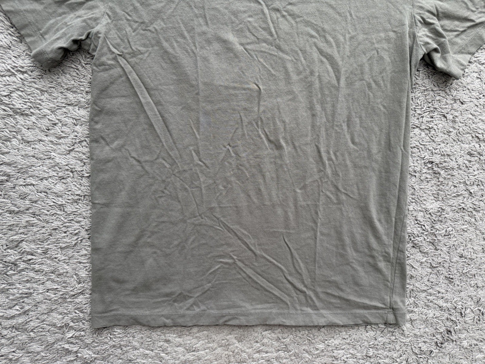 Maison Margiela T Shirt Crew Neck Short Sleeve Men’s Size Small Gray