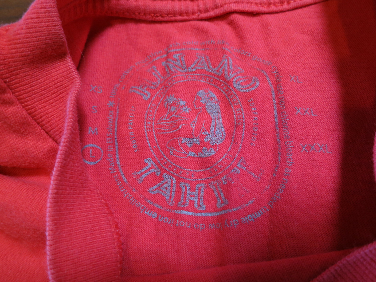 Rare Hinano Tahiti Island Girl Team Tahiti Shirt L