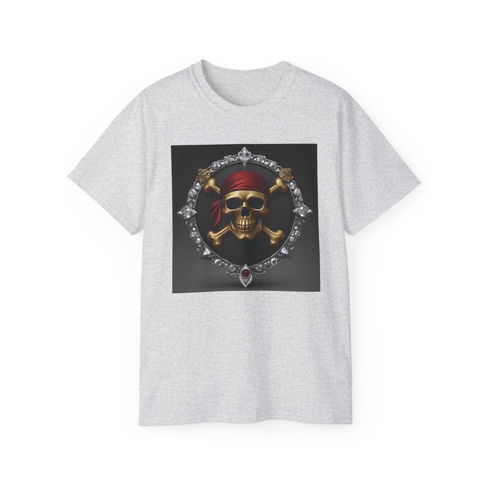 Diamond Ruby Pirate Retro Vintage New Ultra Cotton T Shirt Tee S M L XL 2XL 3XL