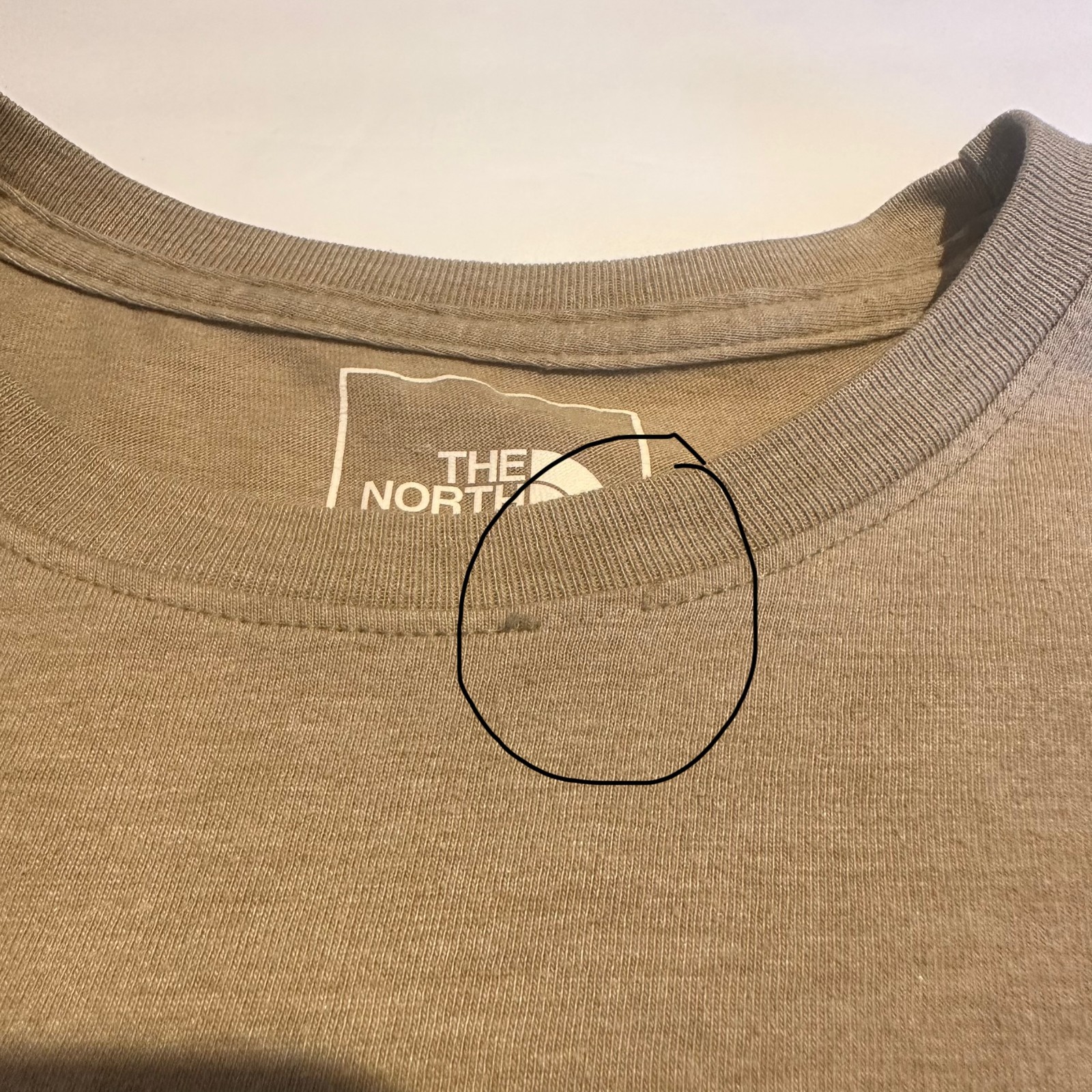 The North Face Tan Graphic T Shirt Berkeley California Gorpcore Mens Small