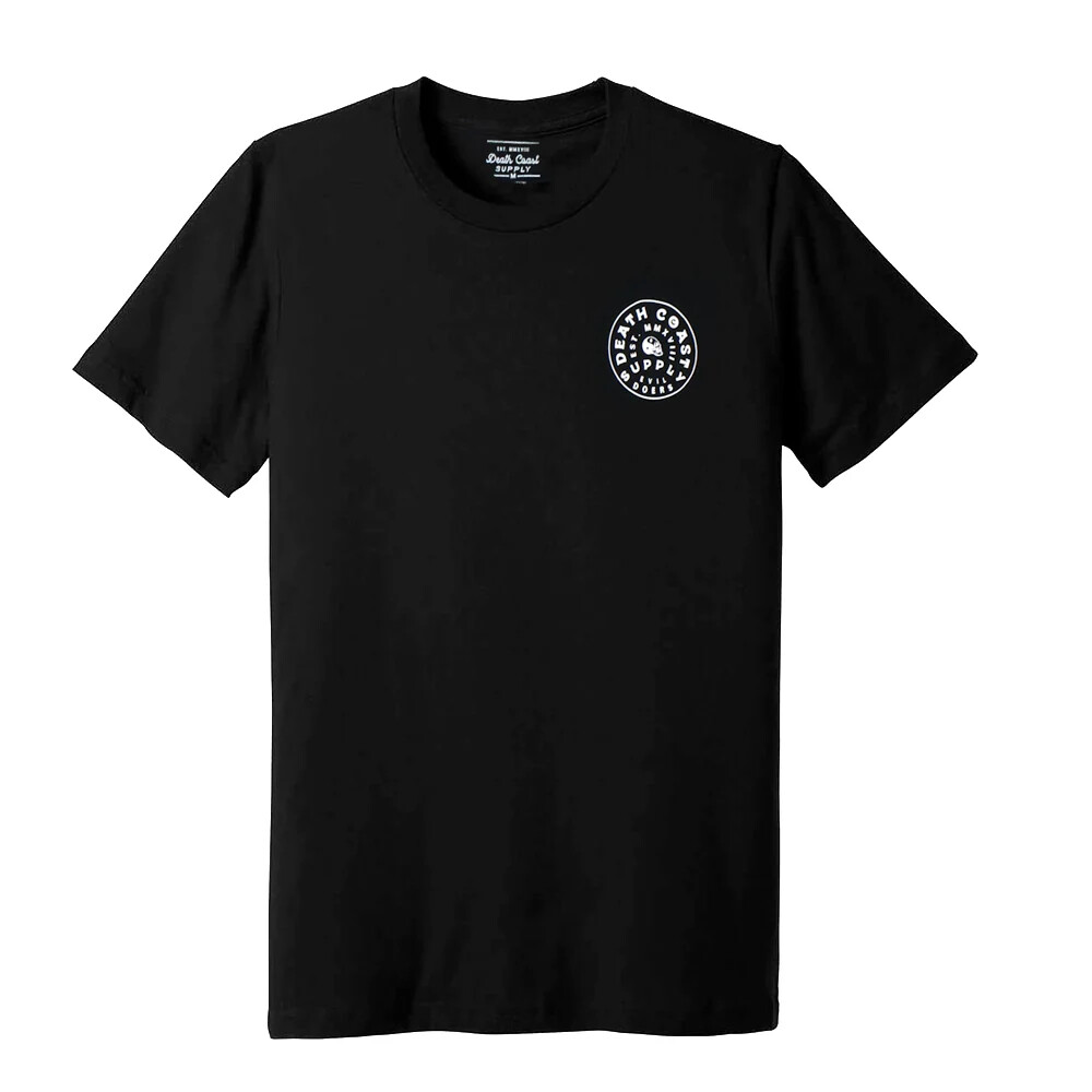 Death Coast Supply “Forget Me Not” Short Sleeve Men’s Black T-Shirt