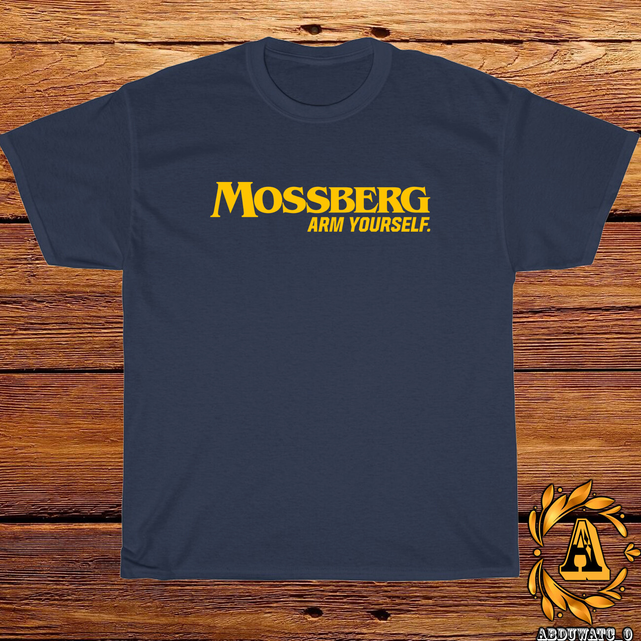 New Mossberg Arm Yourself Logo Black/Sport Grey/White/Navy/Red T-Shirt S-5XL
