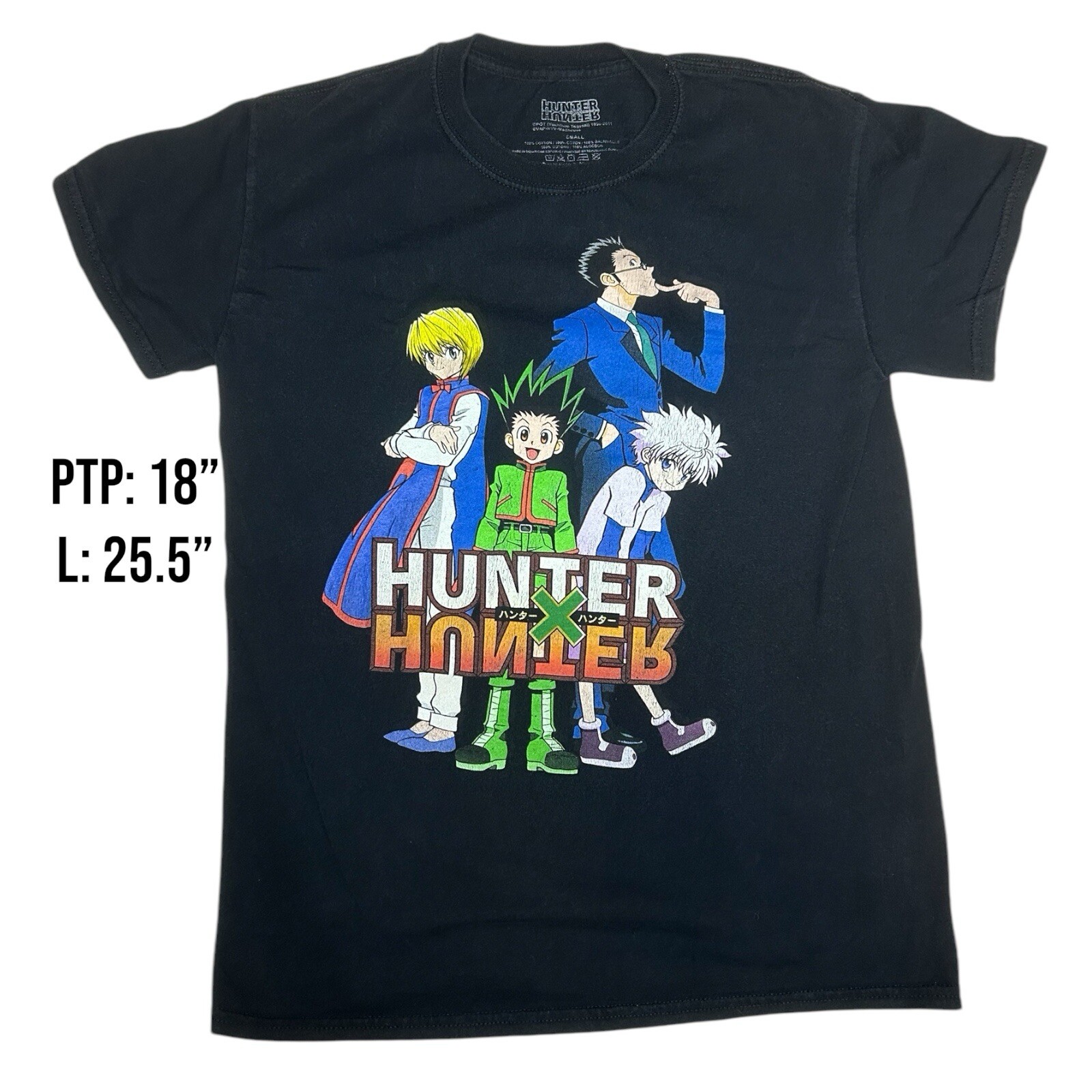 Naruto, Hunter x Hunter Graphic T Shirts Adult men’s Size SMALL (lot of 5)