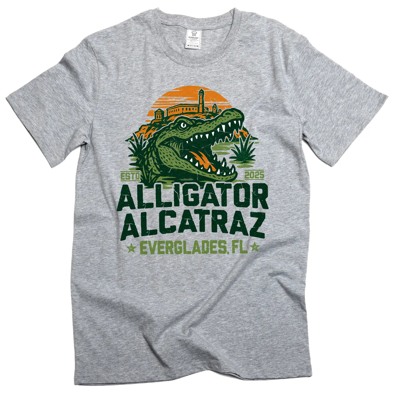 Trump 2025 Alligator Florida Shirt, Custom Gift Everglades Funny Political Tee