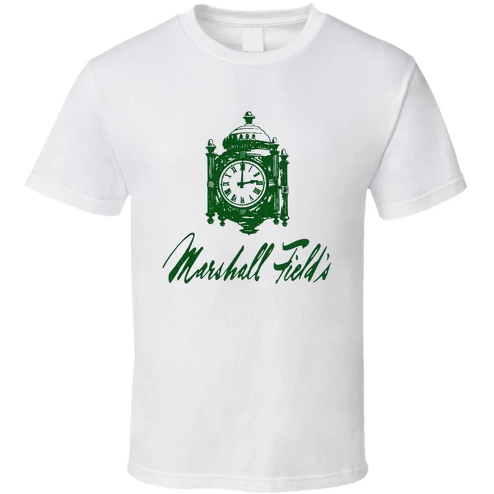 Marshall Fields Vintage Graphic Tee Unisex Cotton Retro Gift
