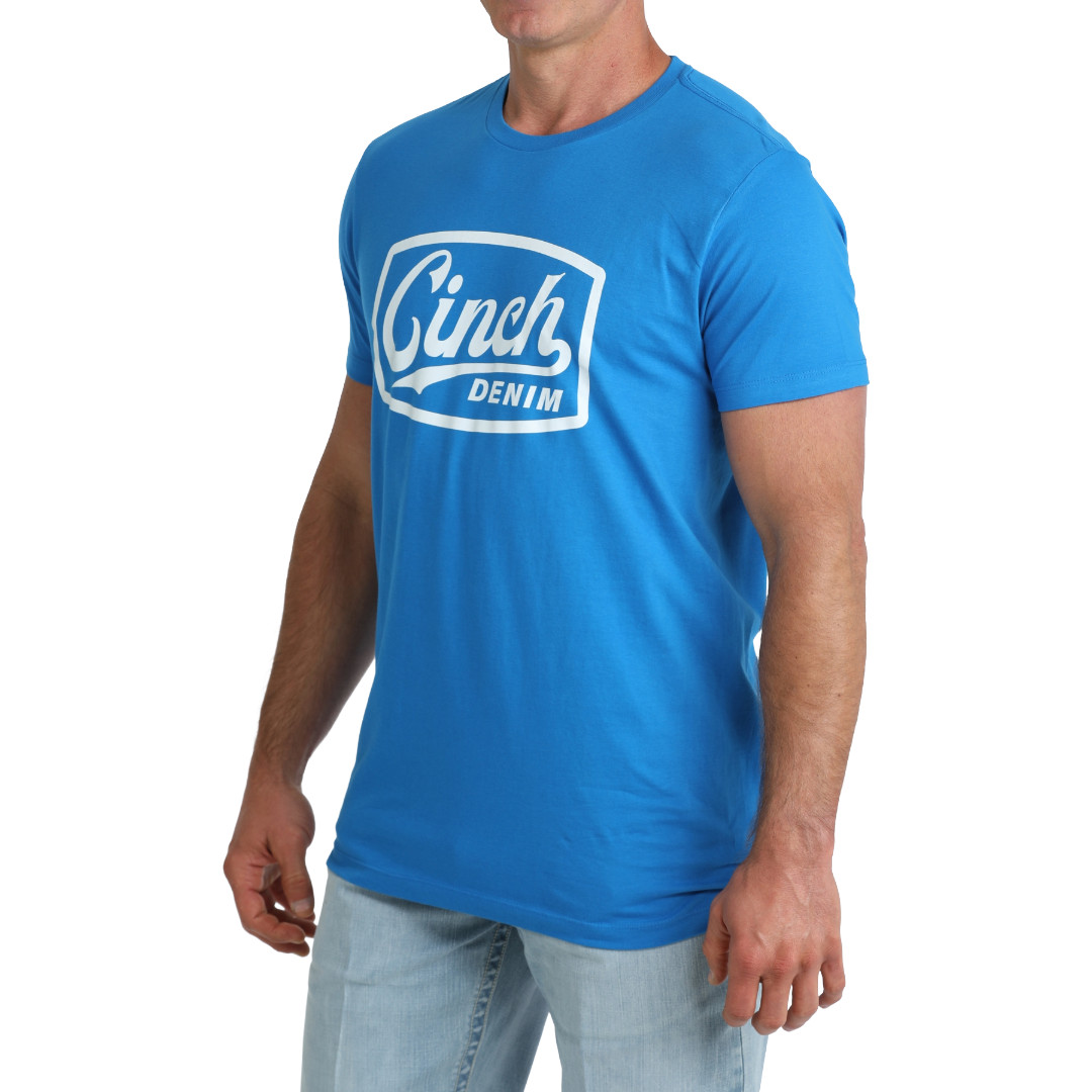 Cinch Men’s Royal Blue Logo Graphic T-Shirt MTT1690734