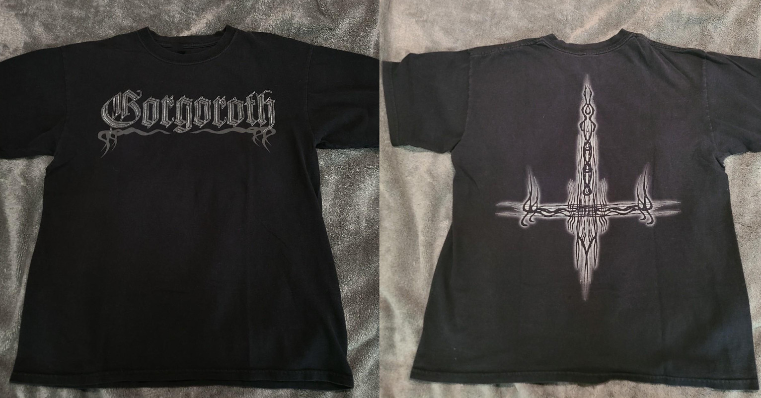 Vintage 1998 Gorgoroth Under the Sign of Hell Graphic Band Tee Unisex S-5XL