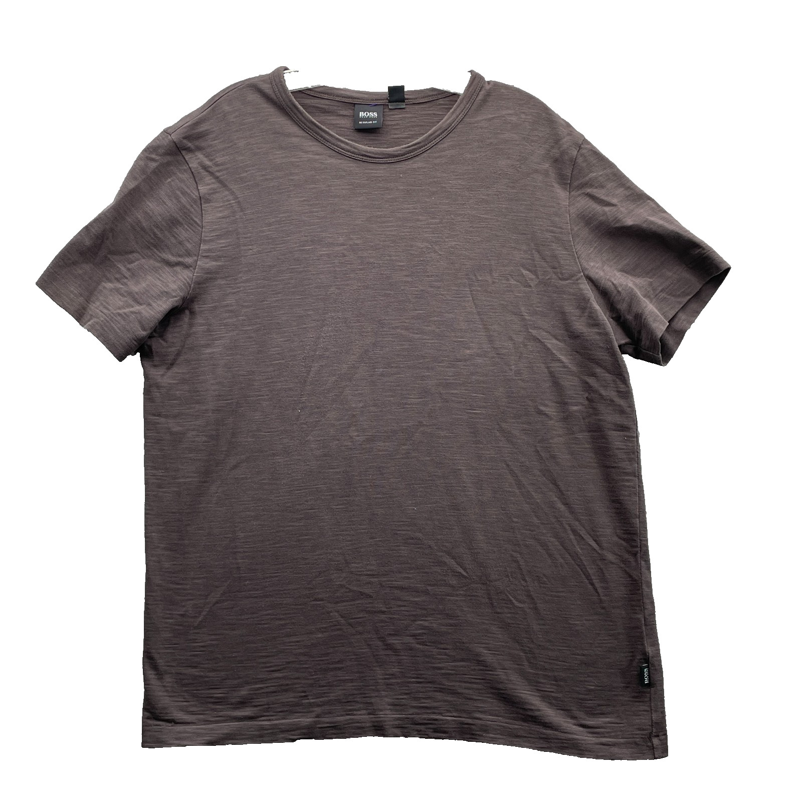 Hugo Boss T-Shirt Men’s XL Brown Preppy Casual Academia Timeless Mininalist 90s