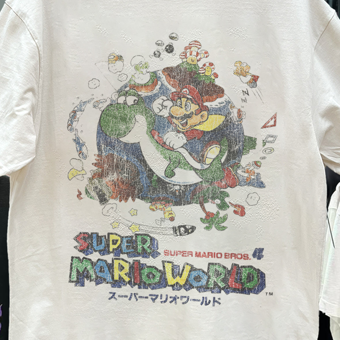 Super Mario World ’98 Japan Classic T-Shirt White XL