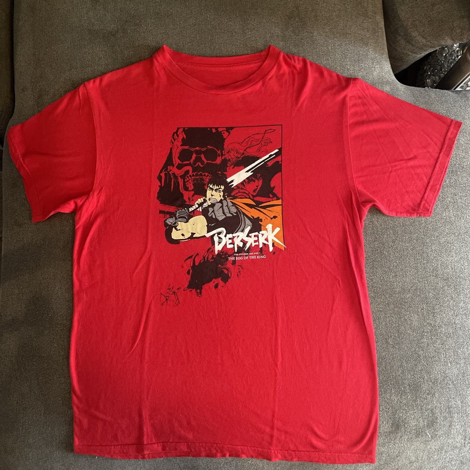 Berserk The Golden Age Arc 1 Egg Of The King Anime Film Promo T Shirt Tee M