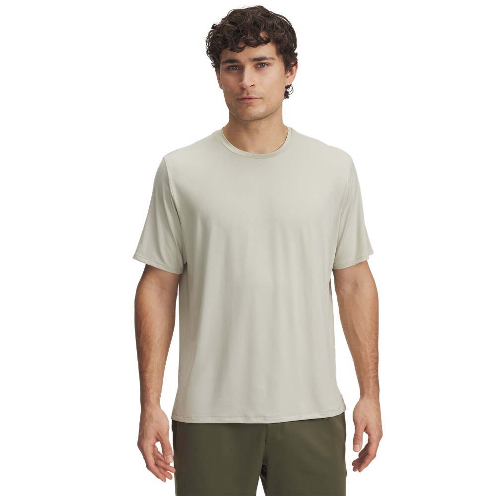 Under Armour 1387389 Men’s UA Motion Short Sleeve T-Shirt, Khaki Base, Large