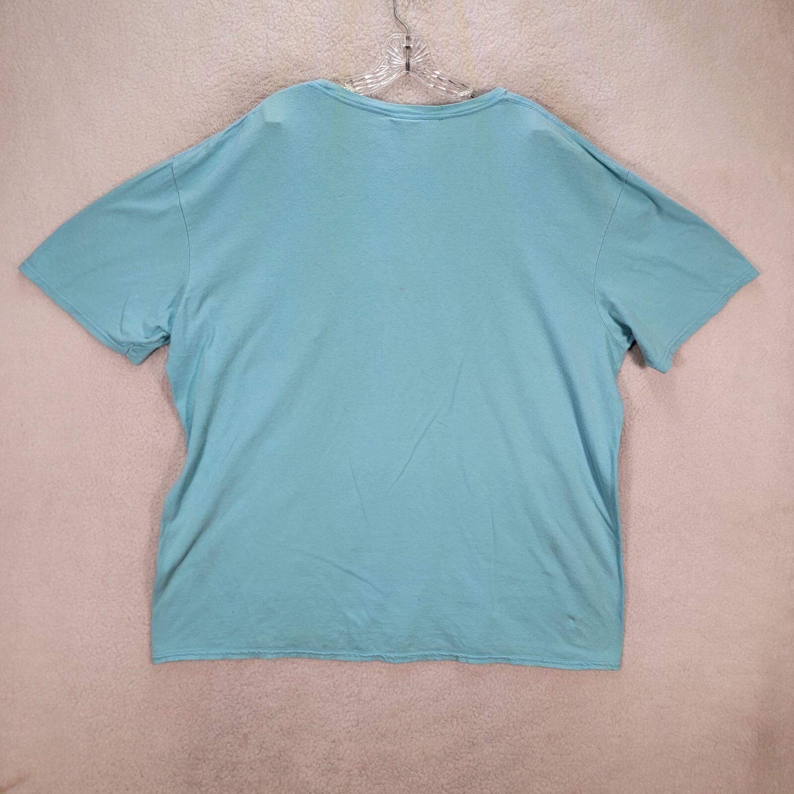 LA Los Angeles Dodgers Light Blue Short Sleeve Graphic Tee Casual TShirt Size XL