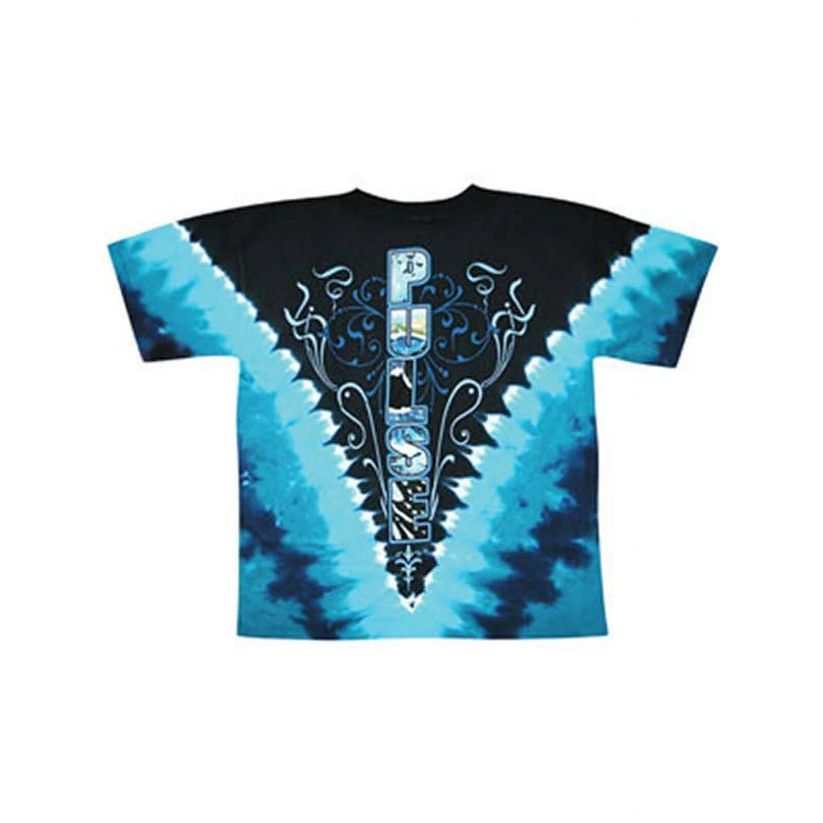 Pink Floyd Pulse Liquid Blue Tie Dye AOP 2 Sides – Eye / Earth Mens T-shirt -NEW